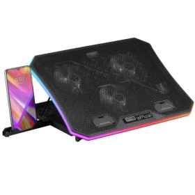 Comprar Soporte Refrigerante Mars Gaming MNBC6 para Portátiles hasta 19'/ Iluminación LED - Ganga Electrónica