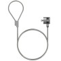 Comprar Cable de Seguridad para Portátiles Aisens ASLK-D40K02-SL/ 1.5m - Ganga Electrónica