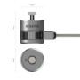 Comprar Cable de Seguridad para Portátiles Aisens ASLK-D40K02-SL/ 1.5m - Ganga Electrónica