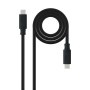 Comprar Cable USB 3.1 Tipo-C Nanocable 10.01.4101-L150/ USB Tipo-C Macho - USB Tipo-C Macho/ Hasta 100W/ 10Gbps/ 1.5m/ Negro - G