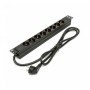 Comprar Regleta Phasak BNS 3518/ 8 Tomas de Corriente/ Cable 1.5m/ Negro - Ganga Electrónica
