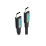 Comprar Cable USB 2.0 Tipo-C Vention COSBG/ USB Tipo-C Macho - USB Tipo-C Macho/ Hasta 60W/ 480Mbps/ 1.5m/ Negro - Ganga Electró