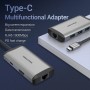 Comprar Docking USB Tipo-C Vention CNCHB/ 1xHDMI 4K/ 3xUSB/ 1xUSB Tipo-C PD/ 1xRJ45/ Gris - Ganga Electrónica