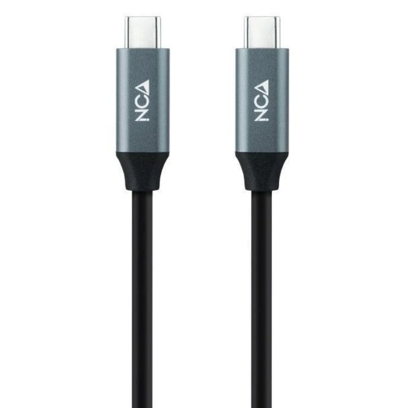 Comprar Cable USB 3.2 Tipo-C Nanocable 10.01.4303/ USB Tipo-C Macho - USB Tipo-C Macho/ hasta 100W/ 20Gbps/ 3m/ Gris y Negro - G