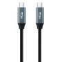 Comprar Cable USB 3.2 Tipo-C Nanocable 10.01.4303/ USB Tipo-C Macho - USB Tipo-C Macho/ hasta 100W/ 20Gbps/ 3m/ Gris y Negro - G