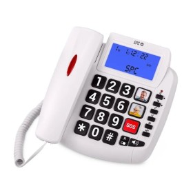 Comprar Teléfono SPC Comfort Volume 2/ Blanco - Ganga Electrónica