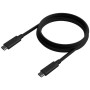 Comprar Cable USB 3.2 Tipo-C Aisens A107-0707 5GBPS 3A 60W/ USB Tipo-C Macho - USB Tipo-C Macho/ Hasta 60W/ 5Gbps/ 5m/ Negro - G
