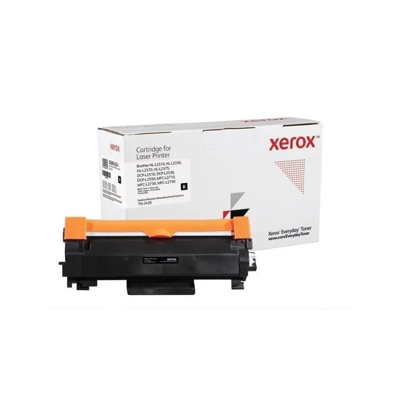 Comprar Tóner compatible Xerox 006R04792 compatible con Brother TN-2420/ 3000 páginas/ Negro - Ganga Electrónica