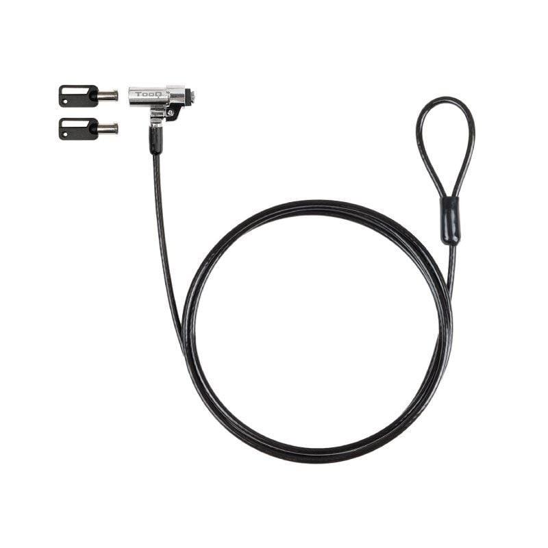 Comprar Cable de Seguridad Tipo NANO para Portátiles TooQ TQCLKC0045-G/ 1.5m - Ganga Electrónica