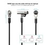 Comprar Cable de Seguridad Tipo NANO para Portátiles TooQ TQCLKC0045-G/ 1.5m - Ganga Electrónica
