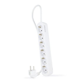 Comprar Regleta Nanocable 10.37.0006-NS/ 6 Tomas de Corriente/ Cable 1.4m/ Blanca - Ganga Electrónica