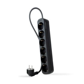 Comprar Regleta Nanocable 10.37.0006-NS-BK/ 6 Tomas de Corriente/ Cable 1.4m/ Negra - Ganga Electrónica