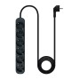 Comprar Regleta Nanocable 10.37.0006-NS-BK/ 6 Tomas de Corriente/ Cable 1.4m/ Negra - Ganga Electrónica