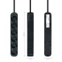 Comprar Regleta Nanocable 10.37.0006-NS-BK/ 6 Tomas de Corriente/ Cable 1.4m/ Negra - Ganga Electrónica