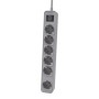 Comprar Regleta con Interruptor Philips CHP2164G/10/ 6 Tomas de corriente/ Cable 1.5m/ Gris - Ganga Electrónica