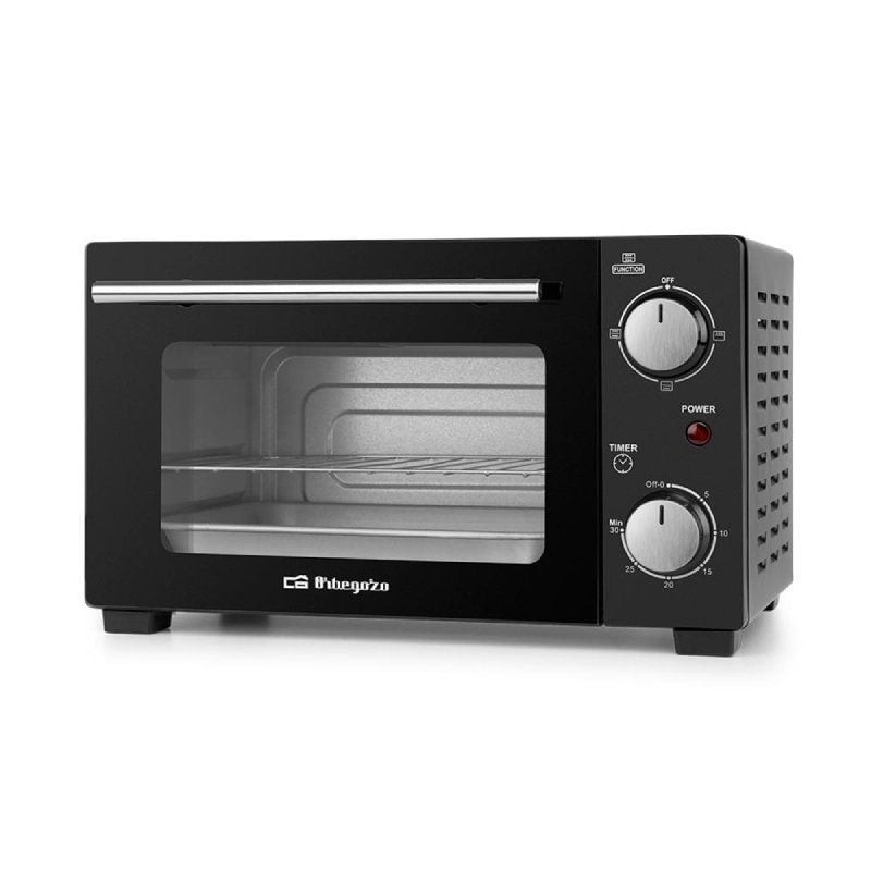 Comprar Horno de Sobremesa Orbegozo HO 985/ 800W/ Capacidad 10L/ Negro - Ganga Electrónica