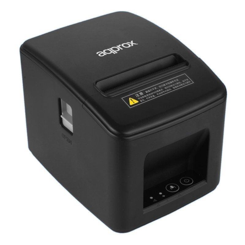 Comprar Impresora de Tickets Approx appPOS80AM-USBLAN/ Térmica/ Ancho papel 80mm/ USB-Ethernet-RJ11/ Negra - Ganga Electrónica