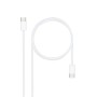 Comprar Cable USB 2.0 Tipo-C Nanocable 10.01.6001-CO/ USB Tipo-C Macho - USB Tipo-C Macho/ Hasta 60W/ 480Mbps/ 1m/ Blanco - Gang