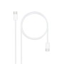 Comprar Cable USB 2.0 Tipo-C Nanocable 10.01.6002-CO/ USB Tipo-C Macho - USB Tipo-C Macho/ Hasta 60W/ 480Mbps/ 2m/ Blanco - Gang
