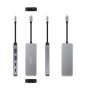 Comprar Docking Tipo-C Nanocable 10.16.1006/ 2xUSB/ 1xHDMI 4K/ 2xUSB Tipo-C/ 1xUSB Tipo-C PD/ Gris - Ganga Electrónica