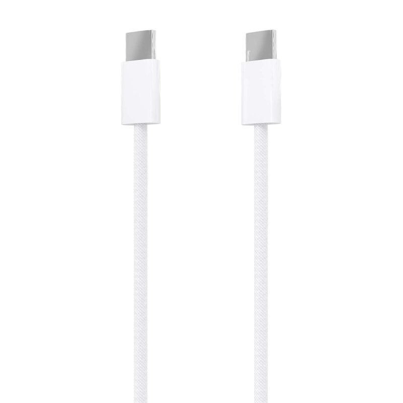 Comprar Cable USB 2.0 Tipo-C Aisens A107-0856/ USB Tipo-C Macho - USB Tipo-C Macho/ Hasta 60W/ 480Mbps/ 2m/ Blanco - Ganga Elect