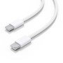 Comprar Cable USB 2.0 Tipo-C Aisens A107-0856/ USB Tipo-C Macho - USB Tipo-C Macho/ Hasta 60W/ 480Mbps/ 2m/ Blanco - Ganga Elect