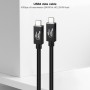 Comprar Cable USB 4.0 Nanocable 10.01.5001/ USB Tipo-C Macho - USB Tipo-C Macho/ Hasta 240W/ 40Gbps/ 1m/ Negro - Ganga Electróni