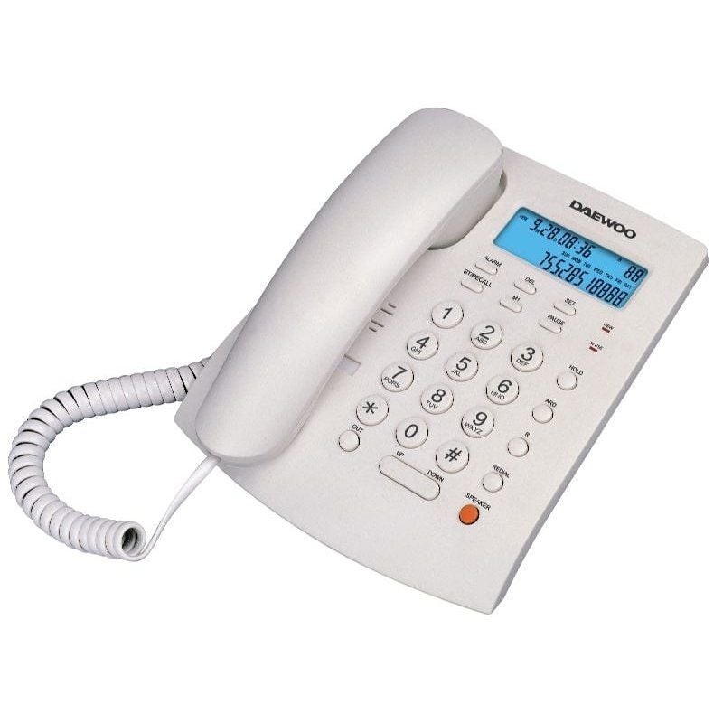 Comprar Teléfono Daewoo DW6310/ Blanco - Ganga Electrónica