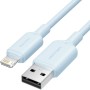 Comprar Cable USB 2.0 Lightning Vention LAMSF/ USB Macho - Lightning Macho/ 480Mbps/ 1m/ Azul - Ganga Electrónica