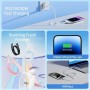 Comprar Cable USB 2.0 Tipo-C Lightning Vention LAKSF/ USB Tipo-C Macho - Lightning Macho/ Hasta 27W/ 480Mbps/ 1m/ Azul - Ganga E
