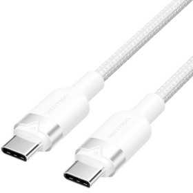 Comprar Cable USB 2.0 Tipo-C 3A Vention TRDWH/ USB Tipo-C Macho - USB Tipo-C Macho/ Hasta 60W/ 480Mbps/ 2m/ Blanco - Ganga Elect