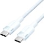 Comprar Cable USB 2.0 Tipo-C 3A Vention TRDSF/ USB Tipo-C Macho - USB Tipo-C Macho/ Hasta 60W/ 480Mbps/ 1m/ Azul - Ganga Electró