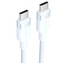 Comprar Cable USB 2.0 Tipo-C 3A Vention TRDSF/ USB Tipo-C Macho - USB Tipo-C Macho/ Hasta 60W/ 480Mbps/ 1m/ Azul - Ganga Electró
