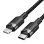 Comprar Cable USB Tipo-C Lightning Vention LALBH/ USB Tipo-C Macho - Lightning Macho/ 27W/ 480Mbps/ 2m/ Negro - Ganga Electrónic