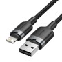 Comprar Cable USB Lightning Vention LANBH/ USB Macho - Lightning Macho/ 480Mbps/ 2m/ Negro - Ganga Electrónica