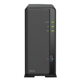 Comprar NAS Synology Diskstation DS124/ 1 Bahía 3.5'- 2.5'/ 1GB DDR4/ Formato Torre - Ganga Electrónica