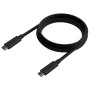Comprar Cable USB 3.2 Tipo-C Aisens A107-0875/ USB Tipo-C Macho - USB Tipo-C Macho/ Hasta 100W/ 20Gbps/ 3m/ Gris - Ganga Electró