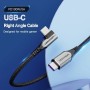 Comprar Cable USB 2.0 Tipo-C 90º Vention TAKHF/ USB Tipo-C Macho - USB Tipo-C Macho/ Hasta 100W/ 480Mbps/ 1m/ Gris - Ganga Elect