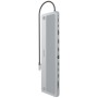 Comprar Docking USB Tipo-C Aisens ASUC-12P020-GR/ 2xHDMI 4K/ 3xUSB/ 1xUSB Tipo-C/ 1xRJ45/ 1xDisplayPort/ 1xLector Tarjetas/ 1xUS