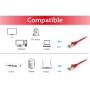 Comprar Equip Cable De Red 0,25 M Cat6a S/Ftp (S-Stp) Rojo 606501 - Ganga Electrónica
