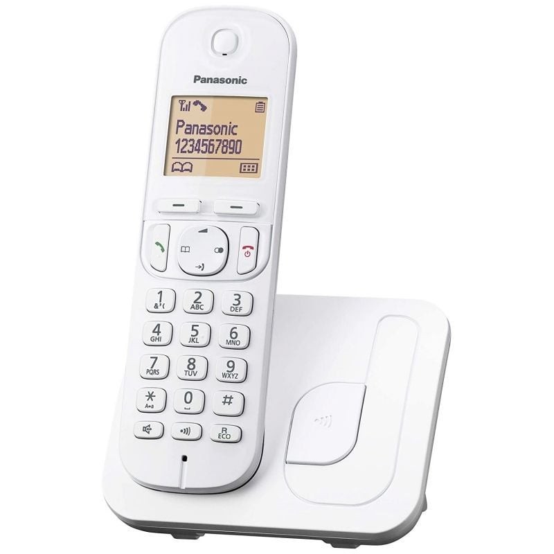 Comprar Teléfono Inalámbrico Panasonic KX-TG210SP/ Blanco - Ganga Electrónica