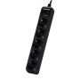 Comprar Regleta con interruptor Cyberpower B0520SC0-DE/ 5 Tomas de corriente/ Cable 1.8m/ Negra - Ganga Electrónica