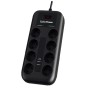 Comprar Regleta con Interruptor Cyberpower P0820SUD0-DE/ 8 Tomas de corriente/ 2 USB/ Cable 1.8m/ Negra - Ganga Electrónica