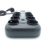 Comprar Regleta con Interruptor Cyberpower P0820SUD0-DE/ 8 Tomas de corriente/ 2 USB/ Cable 1.8m/ Negra - Ganga Electrónica