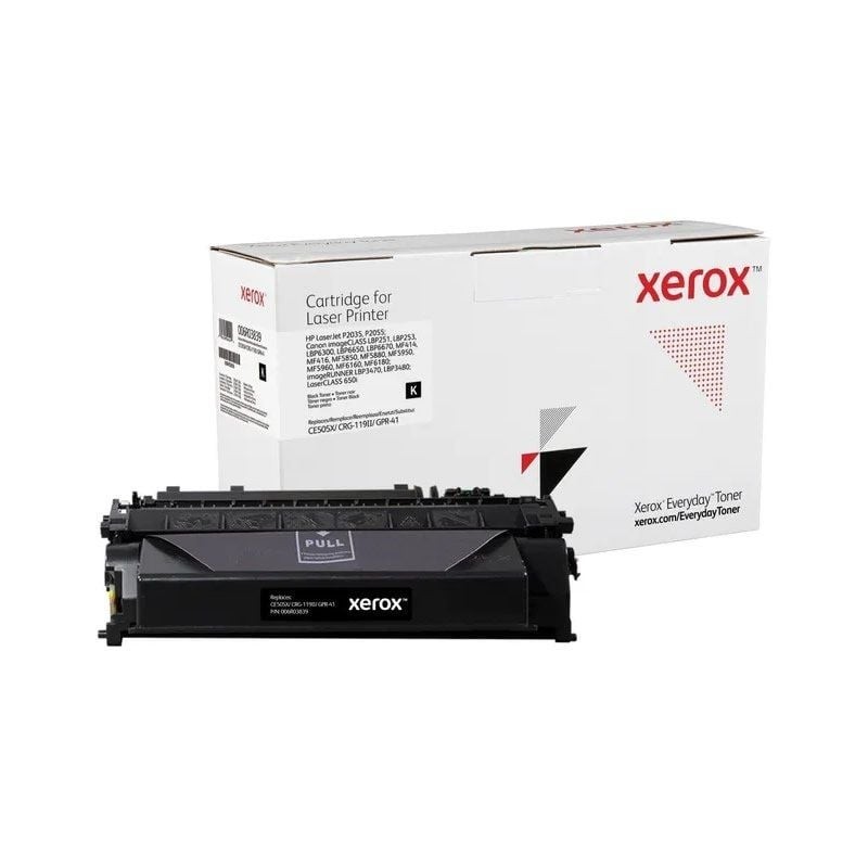 Comprar Tóner compatible Xerox 006R03839 compatible con HP CE505X/ CRG-119II/ GPR-41/ 6500 páginas/ Negro - Ganga Electrónica