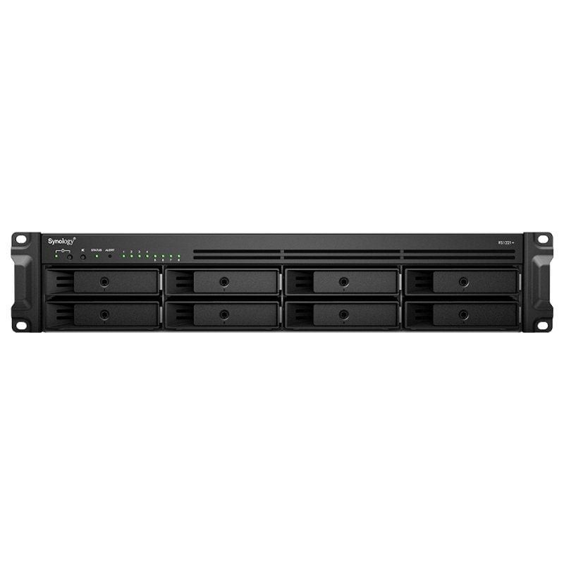 Comprar NAS Synology Diskstation RS1221RP+/ 8 Bahías 3.5'- 2.5'/ 4GB DDR4/ Formato Rack - Ganga Electrónica