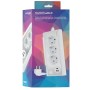 Comprar Regleta con Interruptor Nanocable 10.37.0013-W/ 3 Tomas de Corriente/ 1 USB/ 1 USB Tipo-C/ Cable 1.5m/ Blanca - Ganga El