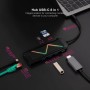 Comprar Docking USB Tipo-C Nanocable 10.16.0801/ 3xUSB/ 1xUSB Tipo-C PD/ 1xHDMI/ 1xRJ45/ 1xLector Tarjetas SD TF - Ganga Electró