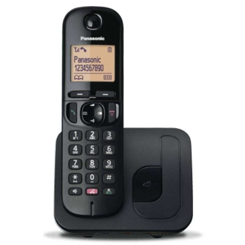 Comprar Teléfono Inalámbrico Panasonic KX-TGC250SPB/ Negro - Ganga Electrónica