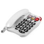 Comprar Teléfono SPC Confort Numbers 2/ Blanco - Ganga Electrónica